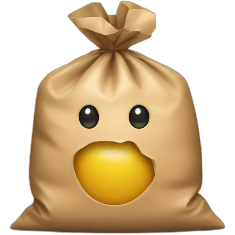  bag of loose food emoji