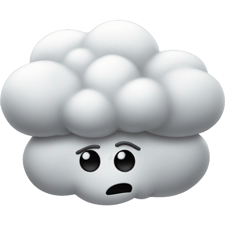 snob cloud emoji