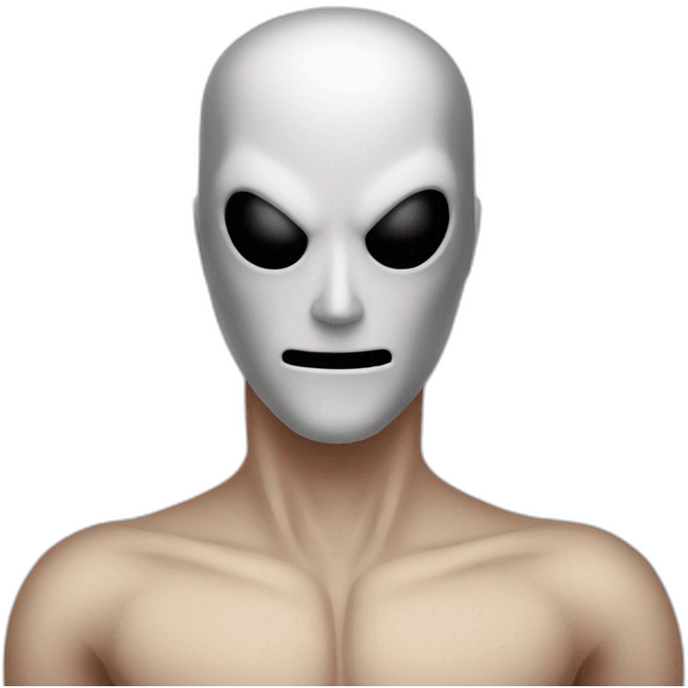 Slenderman shirtless emoji