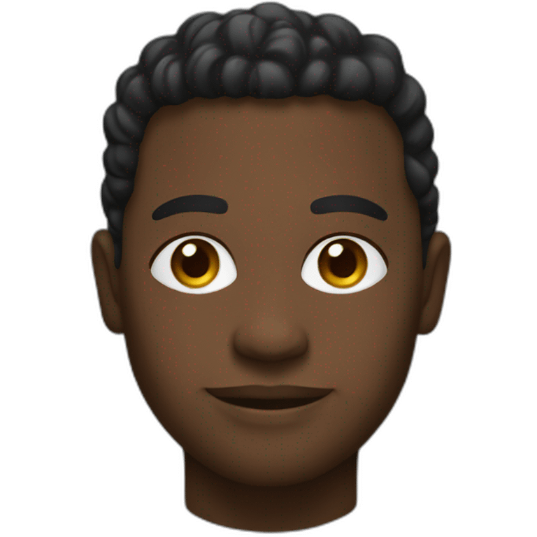 Black man With a Slovakian flag emoji