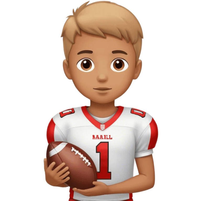 Football kid emoji