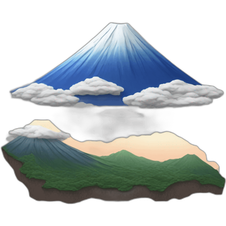 Mount Fuji emoji