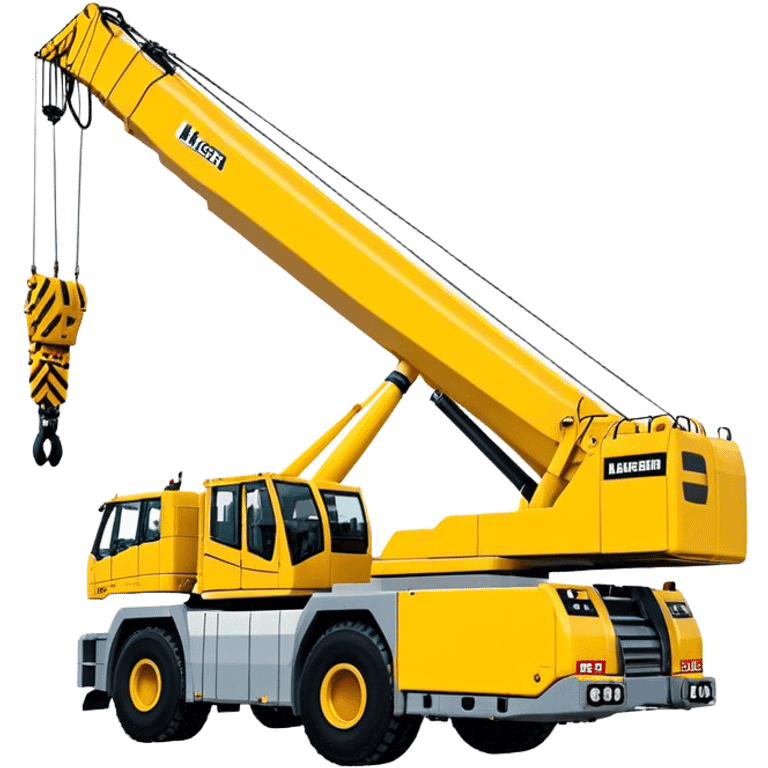 Crane - Liebherr LTM 1200-5.1 (Model Year: 2022) (Iconic colour: Yellow) emoji