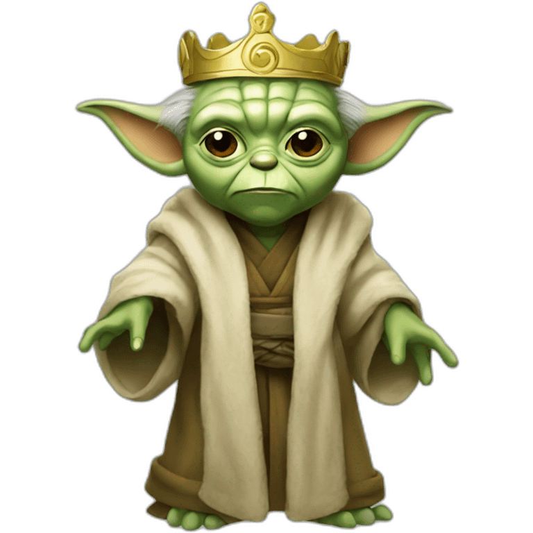 King Yoda emoji