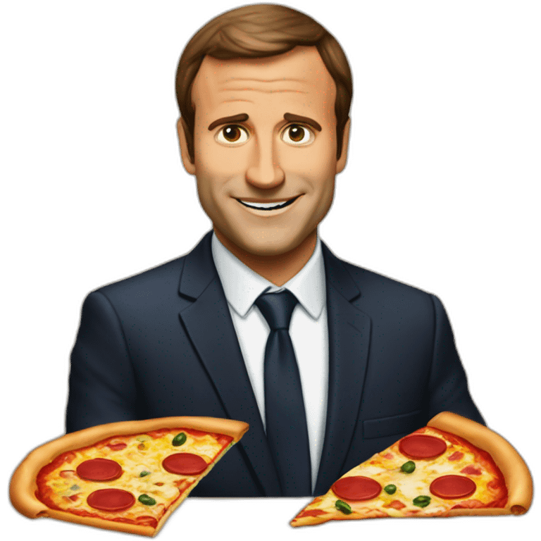 Pizza Macron  emoji