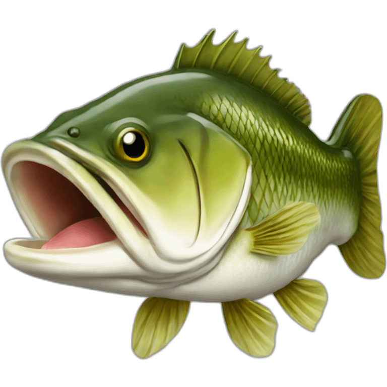 large mouth bass emoji