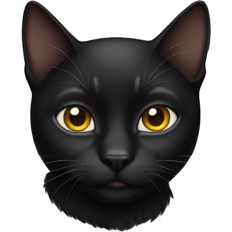 Black cat  emoji