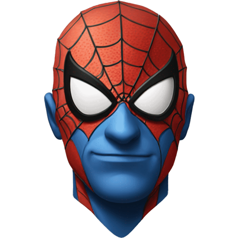 Spider man head  emoji