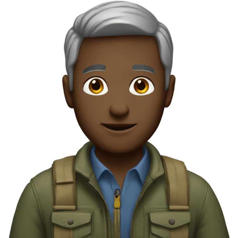 Human male naturalist emoji