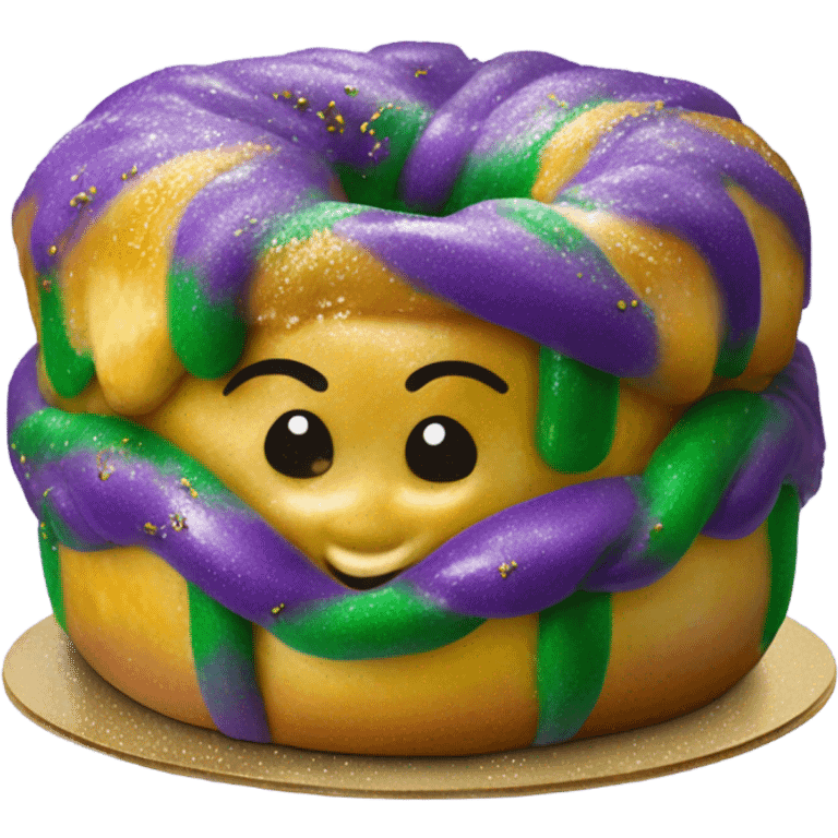 king cake emoji