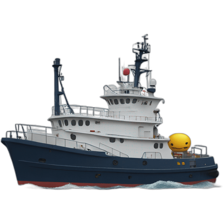 ghibli style offshore tug emoji