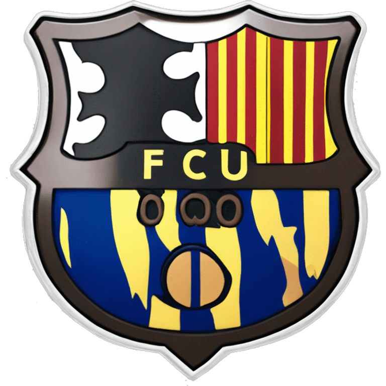 Escudo barça emoji