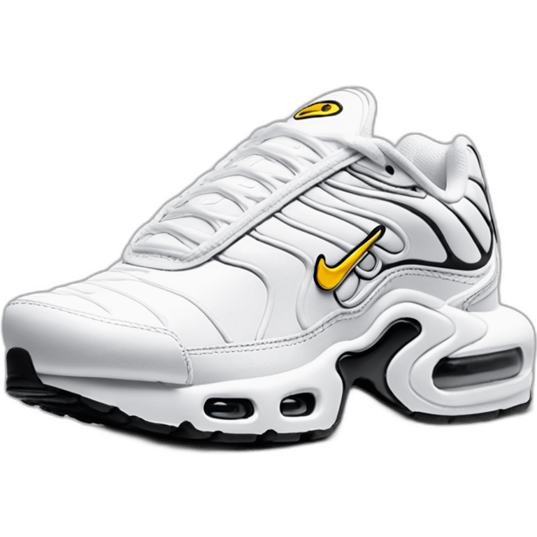 Nike Air Max plus 3 White emoji