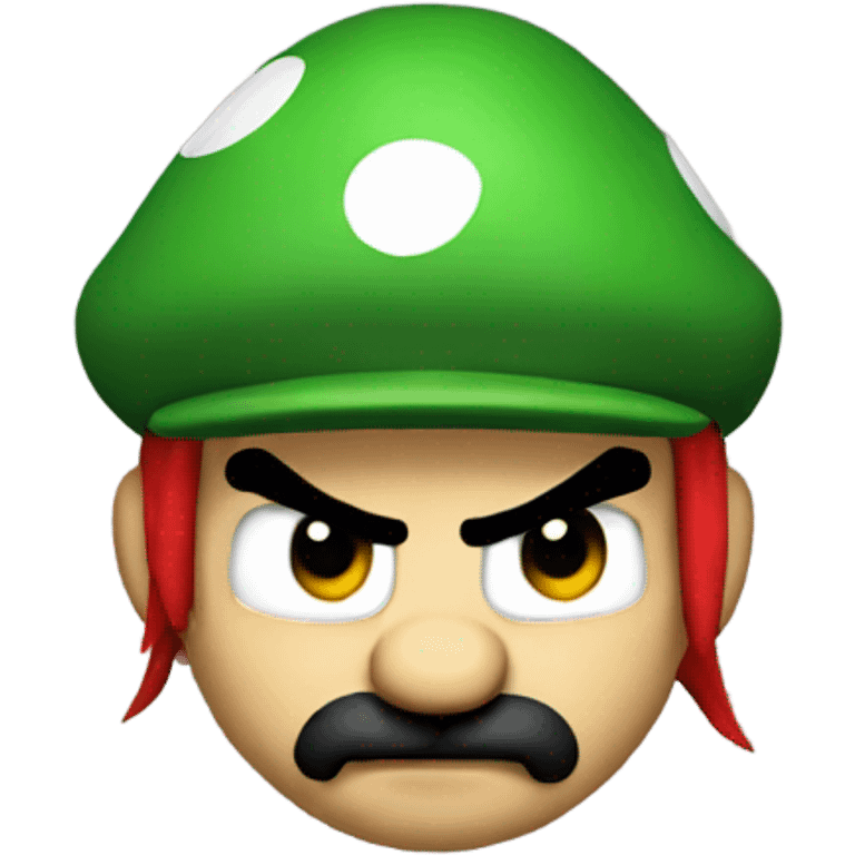 Punk Mario  emoji