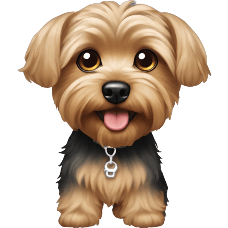 Yorkiepoo emoji