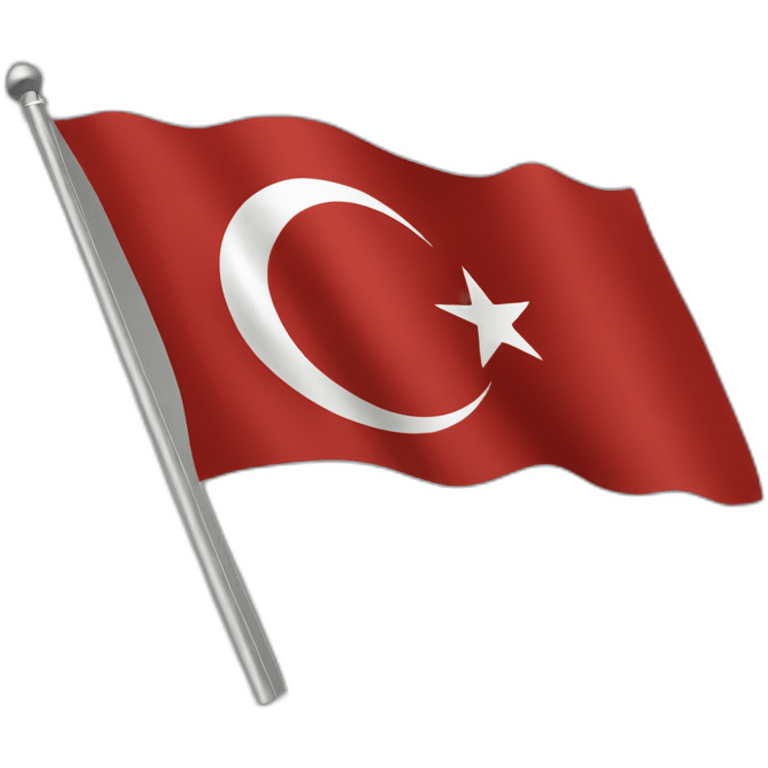 Turkish Flag Emoji AI Emoji Generator