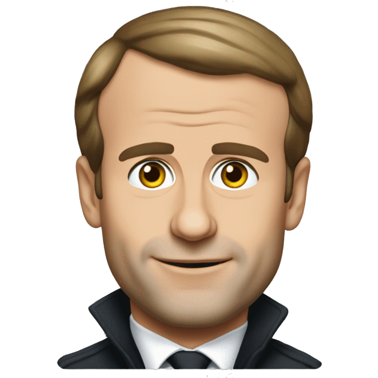 Emmanuel Macron, nothing in backend emoji