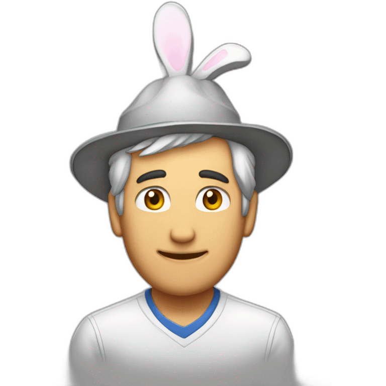 Craig Federighi with Fhavent bunny hat emoji