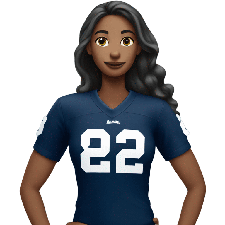 nina long penn state jersey emoji