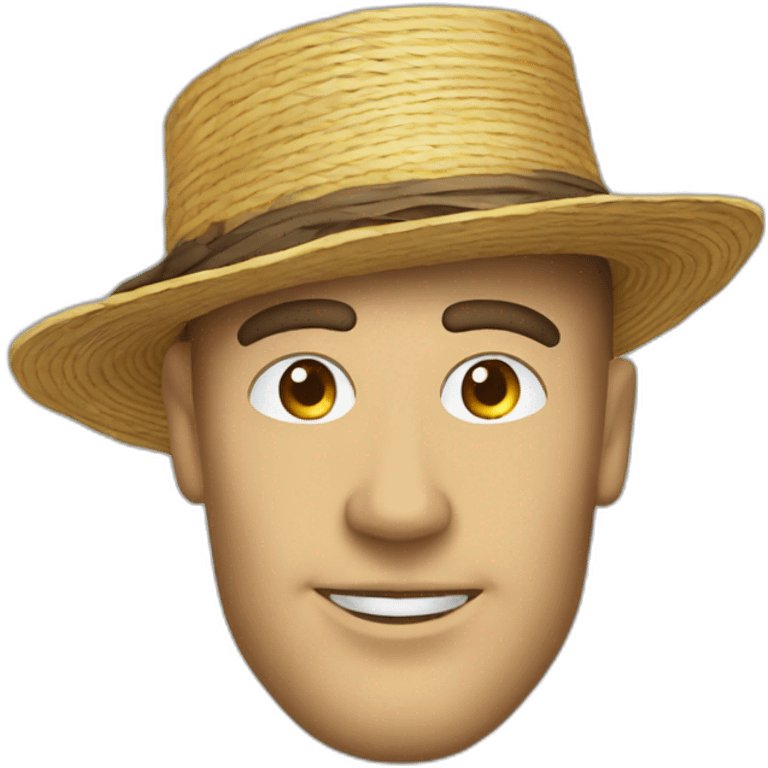 Les chapeaux de paille emoji