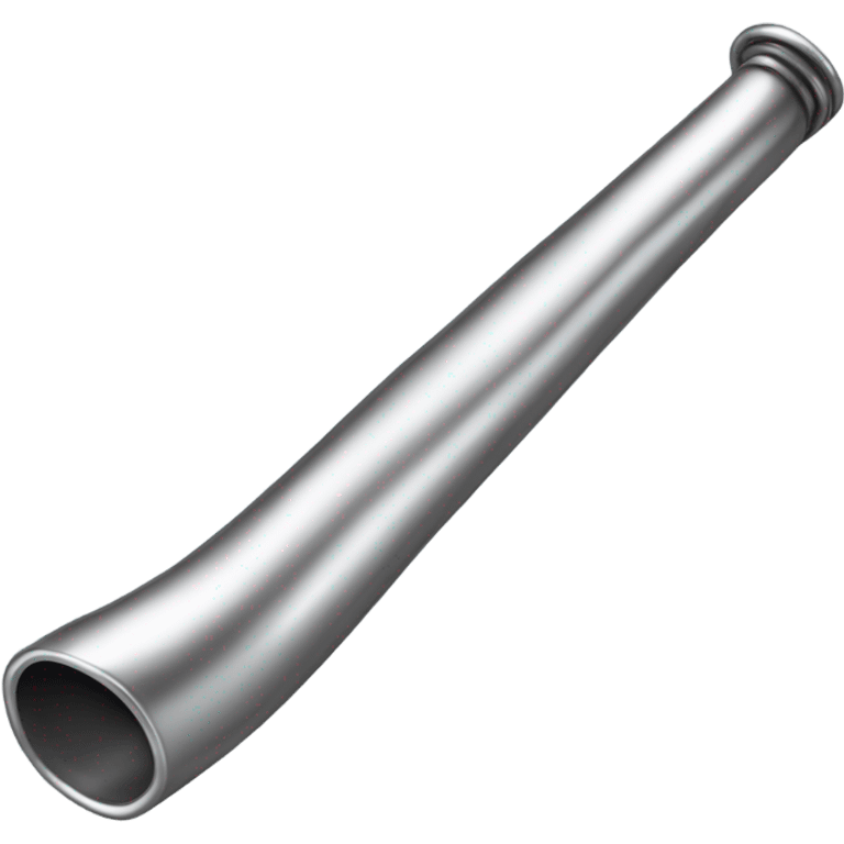 one long pipe silver emoji