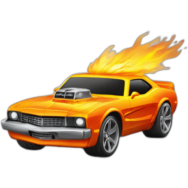 hot wheels wheel fire spin emoji