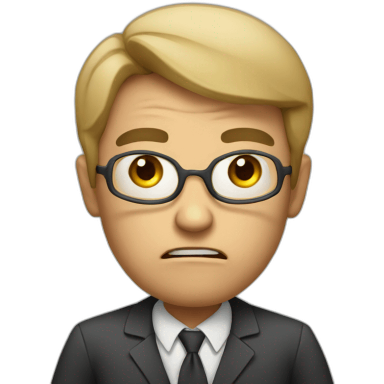 angry teacher emoji