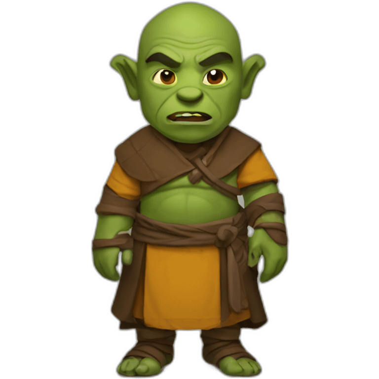 orc monk emoji