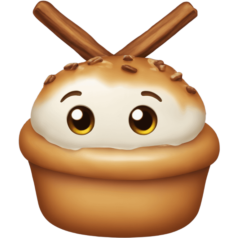 Cinammon bun  emoji