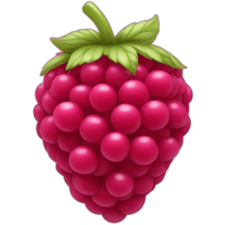 raspberry fruit emoji