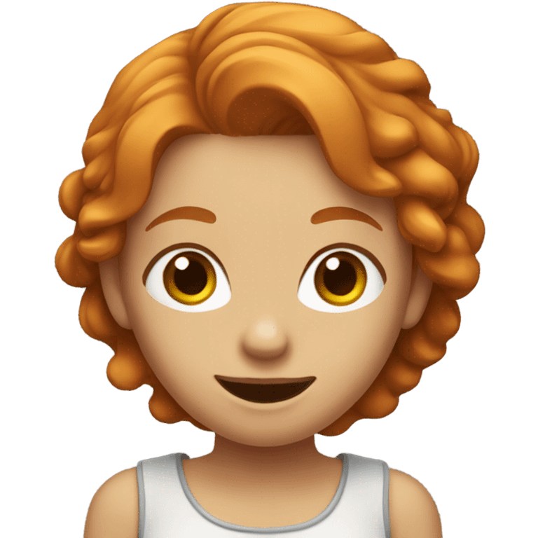 ginger coquette girl emoji