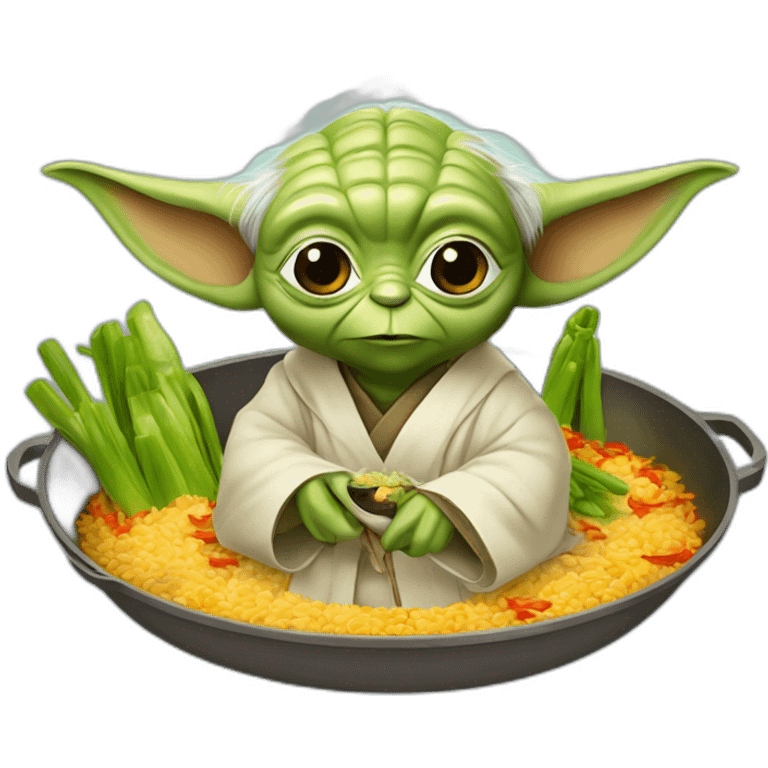 yoda paella emoji