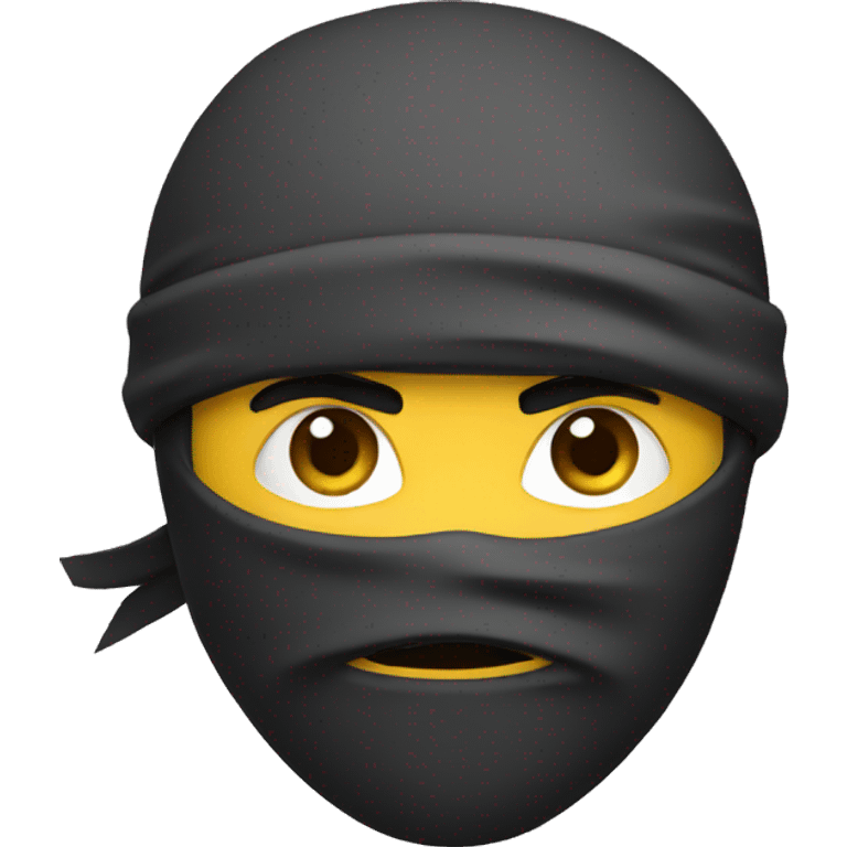 confused ninja emoji