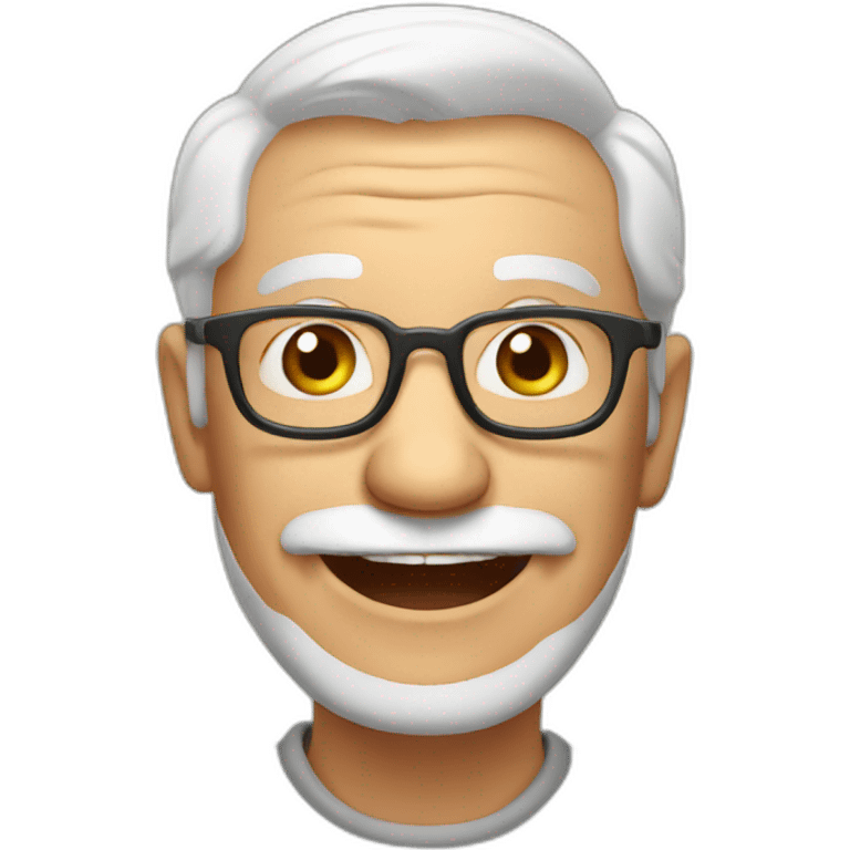 happy grandpa emoji