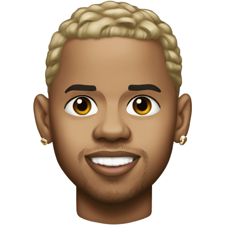 Hyper Realistic Chris Brown  emoji