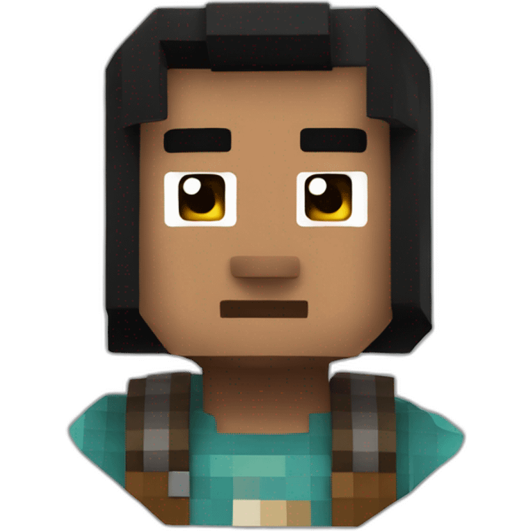 Steve minecraft emoji