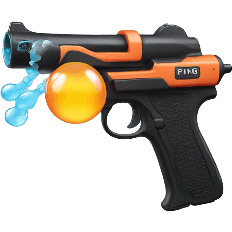 ping Bubble gun emoji