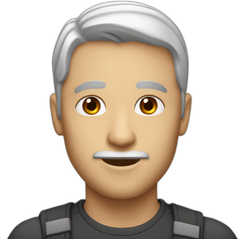 generic white male emoji