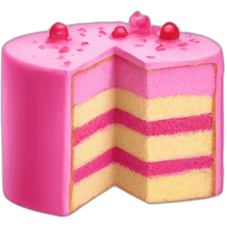 Pink Cake emoji