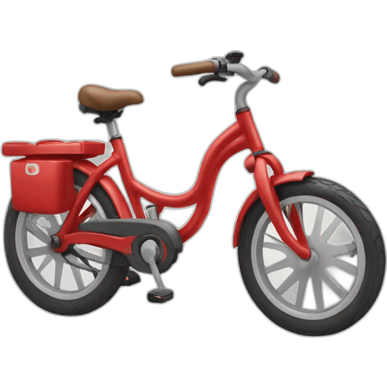 red bicycle emoji