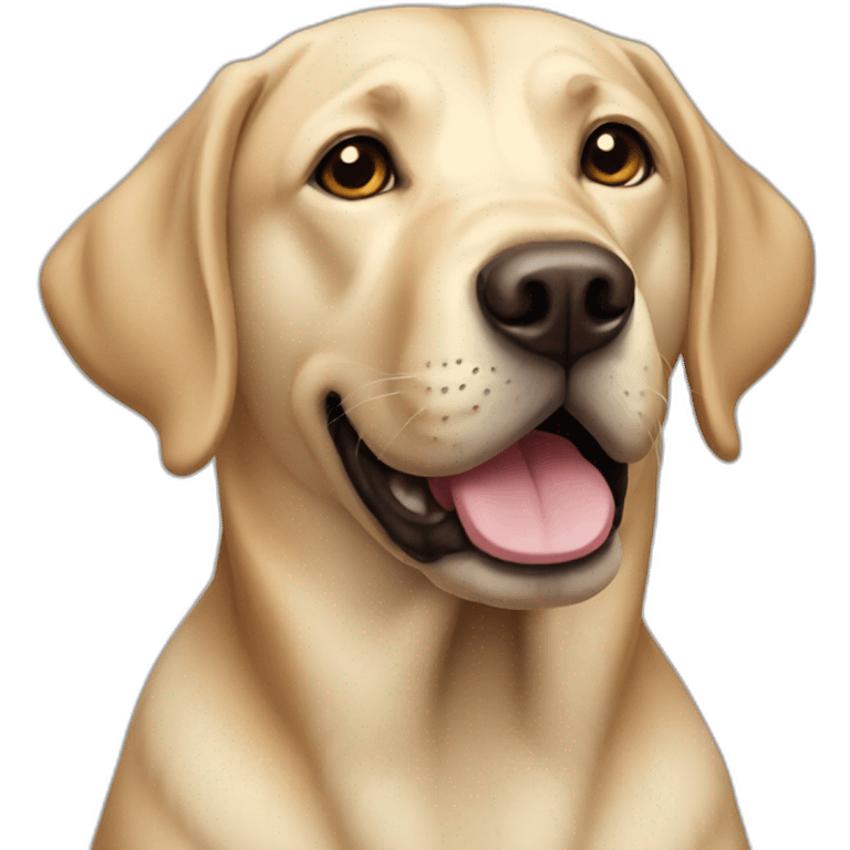 labrador dog emoji