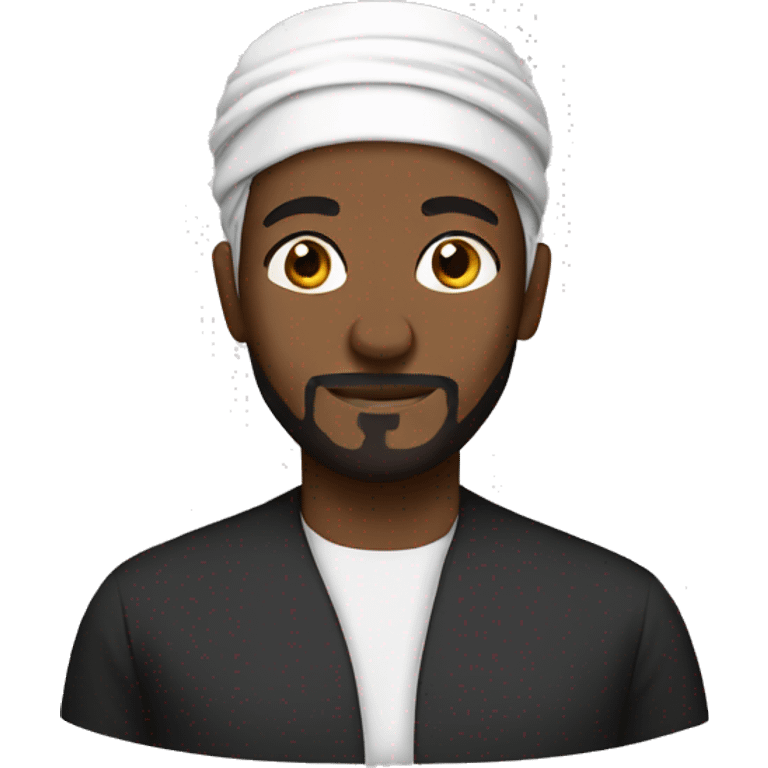 Black Muslim emoji