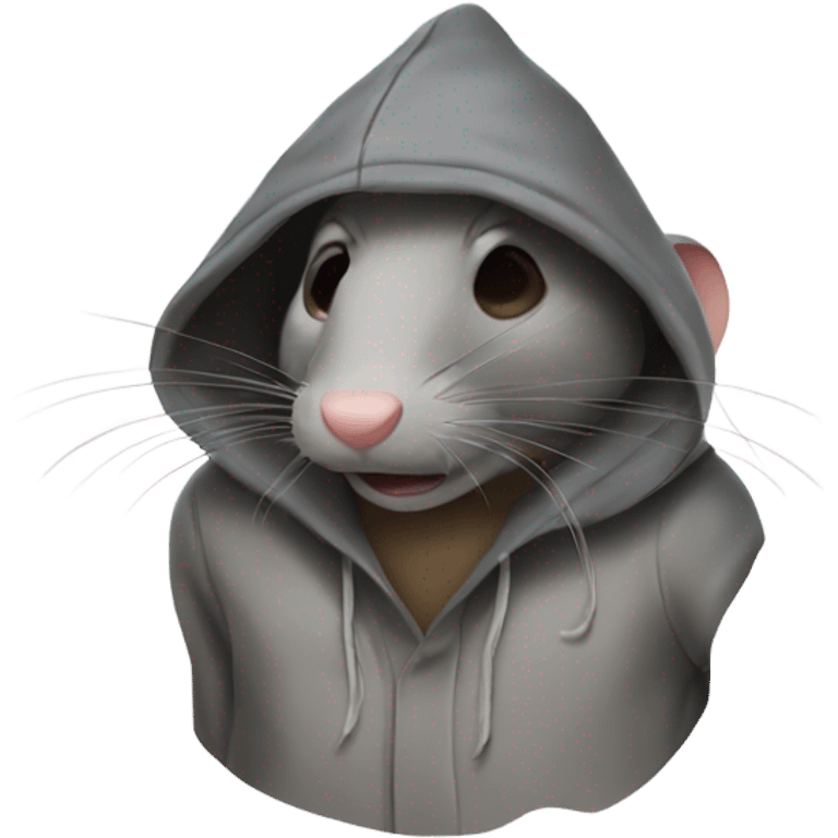 A rat from the hood emoji