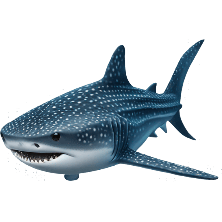 realistic whale shark emoji