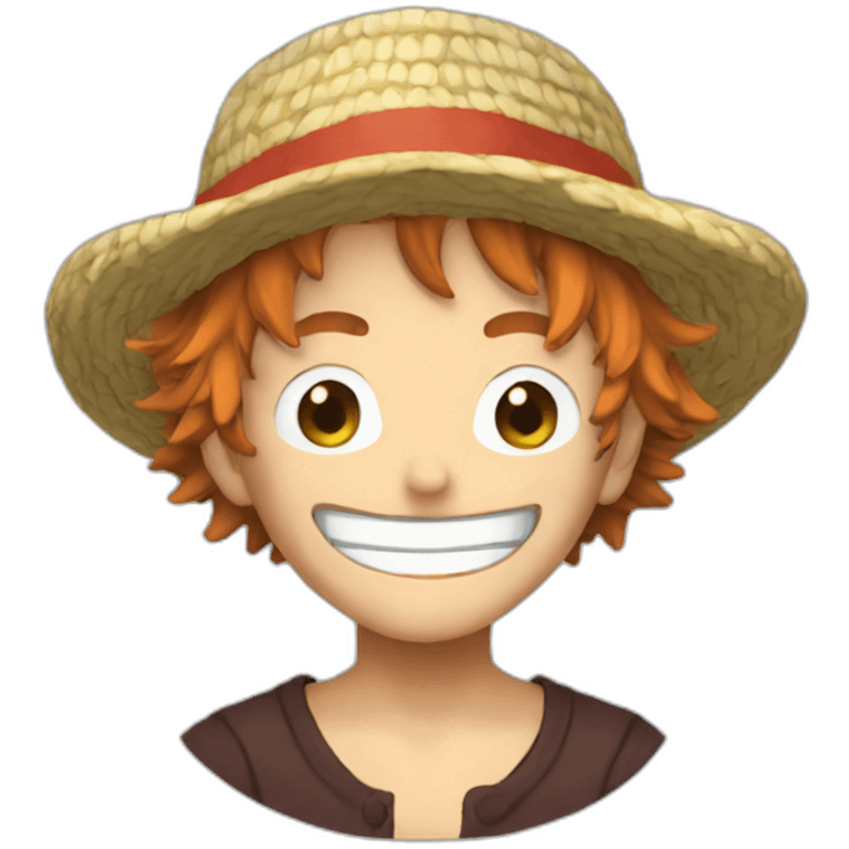 Ruffy one piece emoji