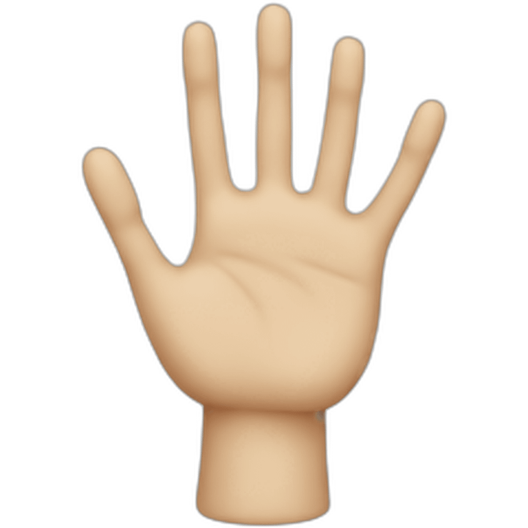 Hand in cast emoji