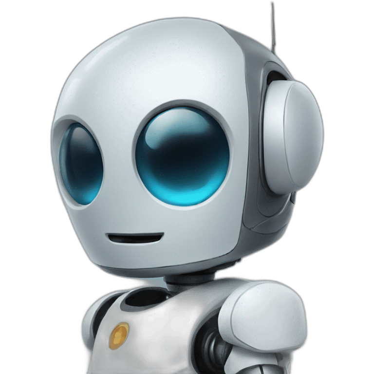 Robot speaking emoji