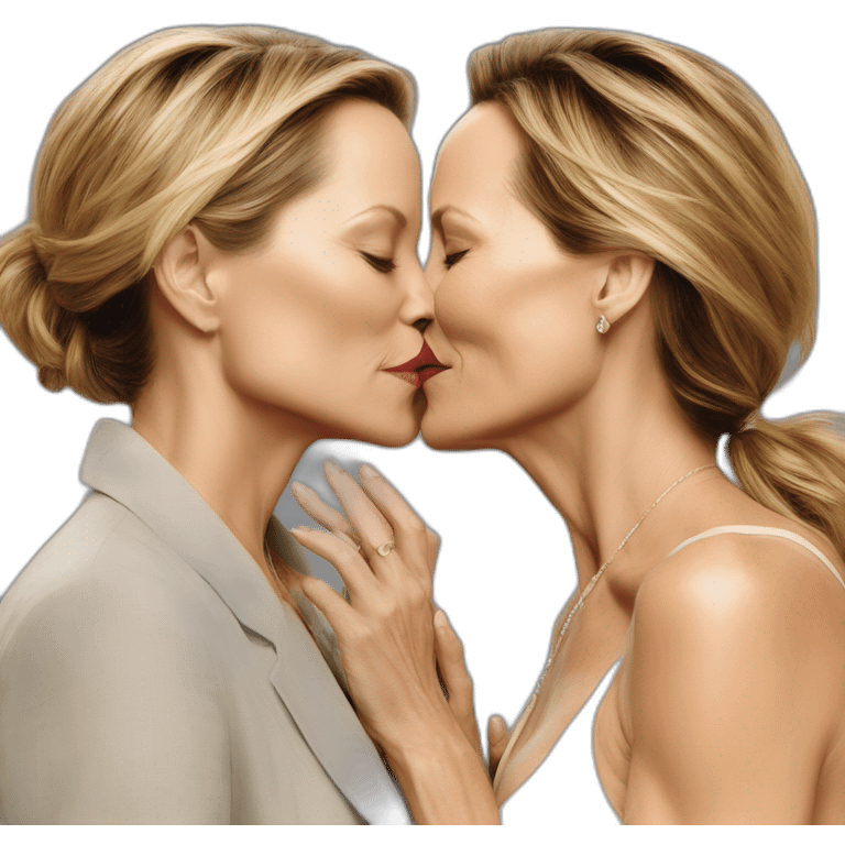 maria bello diane lane kiss emoji