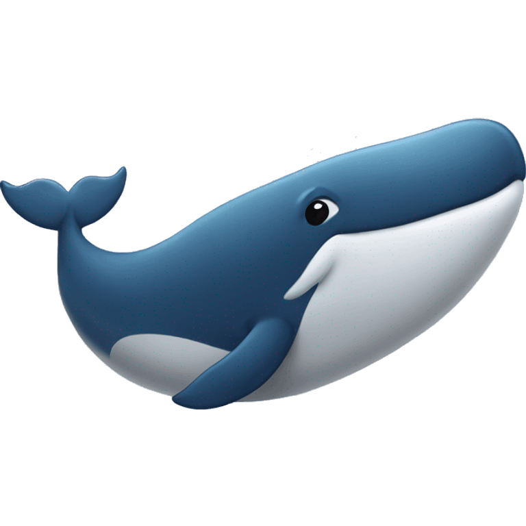 Whale love emoji