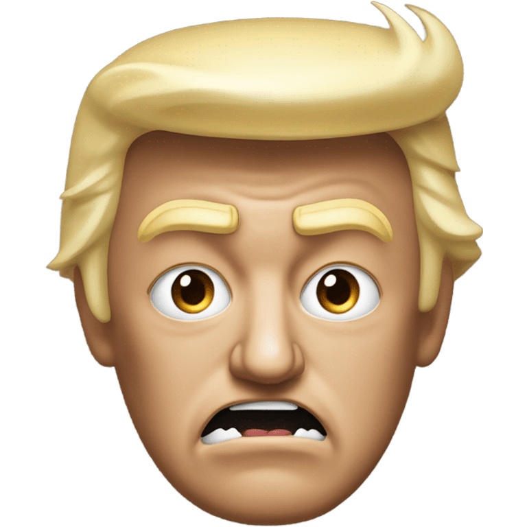 Scary Donald Trump emoji